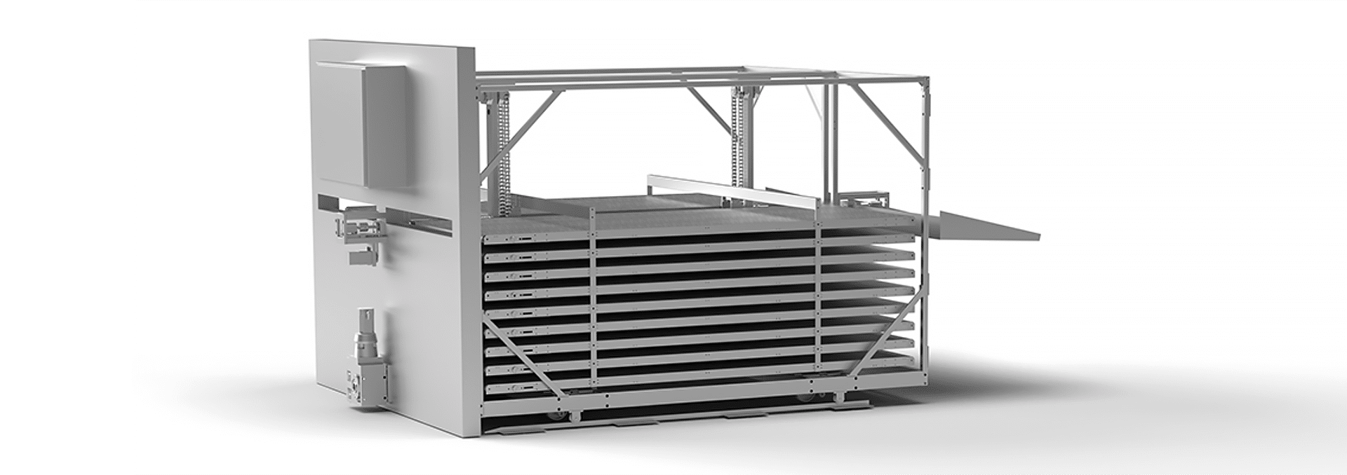 Our WP Riehle Eco-Froster: the energy and space-saving freezer, for bakeries and bakery businesses — with optional feed systems and automated discharge for packaging! | WP Bakery Group USA, Retail, Wholesale, Commercial Bakery Equipment and Industrial Bakery Equipment, Shelton, CT USA